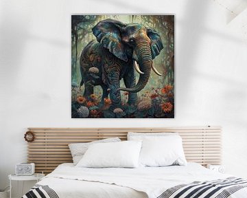  Olifant No. 02 In Kleur