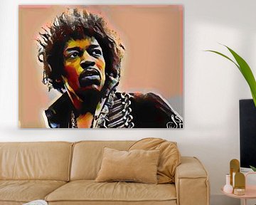Jimi Hendrix - le plus grand guitariste de tous les temps sur The Art Kroep