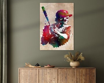 Baseball player #baseball #sport by JBJart Justyna Jaszke