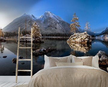 Hintersee in den Berchtesgadener Alpen von Dieter Meyrl