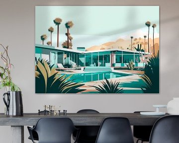 Arizona USA Bungalow 1950er Jahre von Vlindertuin Art