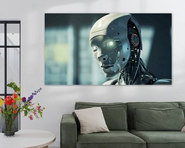 Robot | toekomst | portret van Eva Lee