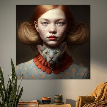 This is us: my cat and me by Carla Van Iersel