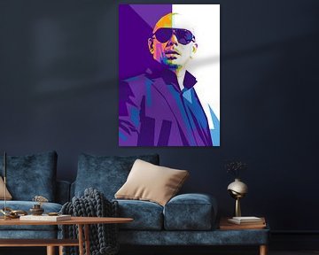 Pitbull wpap pop art van nvlart shop