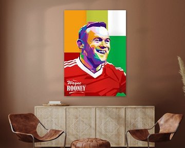 Rooney wpap pop art van nvlart shop