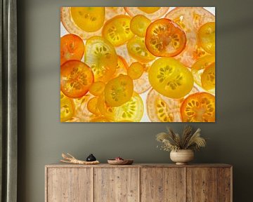 Gesneden tomaten in overvloed van Iris Holzer Richardson