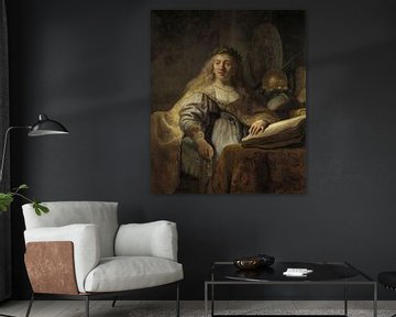 Minerva in ihrem Arbeitszimmer, Rembrandt van Rijn