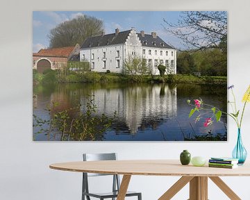 Blick auf das Schloss Rooi in Tongeren von Retrotimes