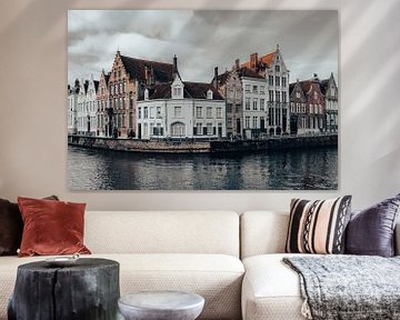 De bekende Spiegelrei in Brugge | Moody | Stadsfotografie van Daan Duvillier | Dsquared Photography
