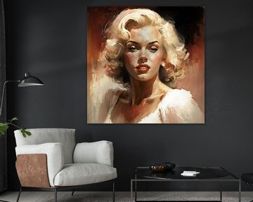 Schilderij Marilyn Monroe