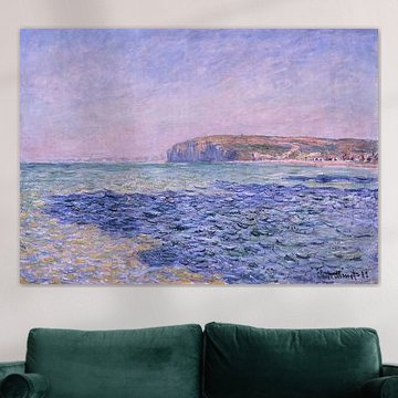 Shadows on the Sea. The Cliffs at Pourville, Claude Monet