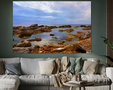 Digerhuvud Rauk Area on Gotland by Karin Jähne