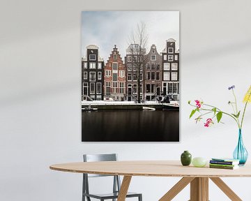 Amsterdam, Herengracht in de winter