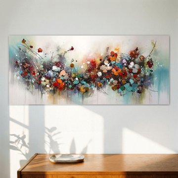 Moderne abstrakte Malerei Blumen von Preet Lambon