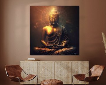 Budha beeld van Gelissen Artworks