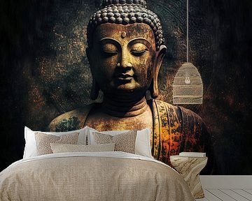 Buddha / Boeddha beeld van Gelissen Artworks