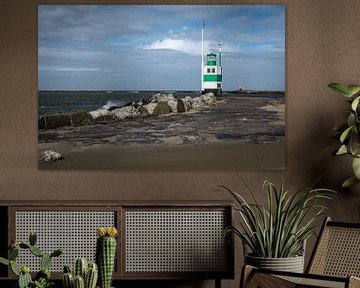 IJmuiden große Seebrücke von Jolanda van Straaten