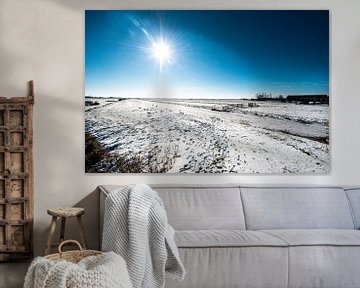 Winter in Nederland van Brian Morgan