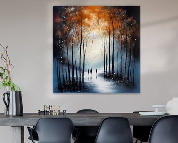 Modern Abstract Fantasy Painting