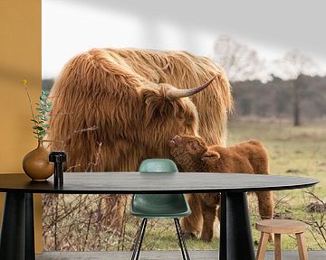 Knuffel tussen moeder en kind