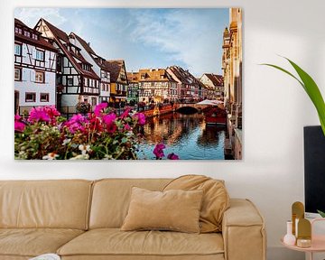 Colmar, Little Venice, Alsace France by Michael Bollen