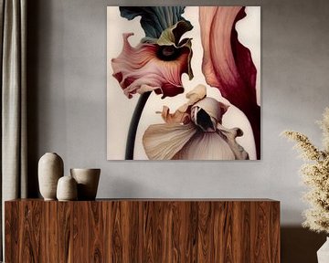 Fantasiebloemen in pastelkleuren van Studio Allee