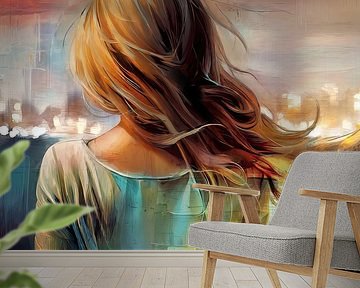 Verlangen een symbolisch schilderij