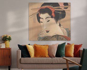 Japanische Kunst. Geisha von Mihata Joryu. von Dina Dankers