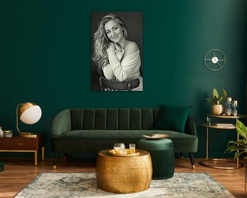 Lady luna sur Monika Sobocik