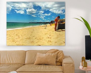 Plage au Portugal sur Monika Sobocik