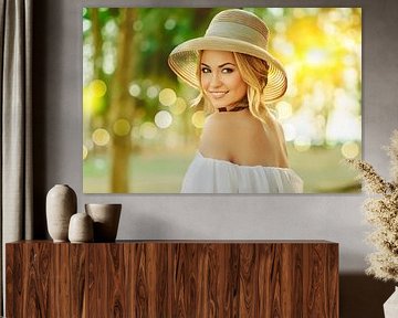 Lady luna sur Monika Sobocik