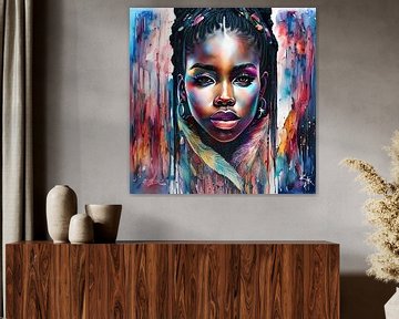 African girl - A picture with wow effect! by Ursula Di Chito