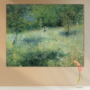 Frühling in Chatou, Pierre-Auguste Renoir