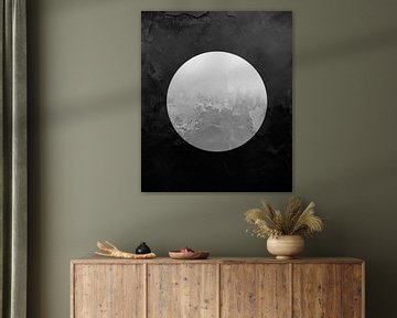 Silver Moon II by Mad Dog Art