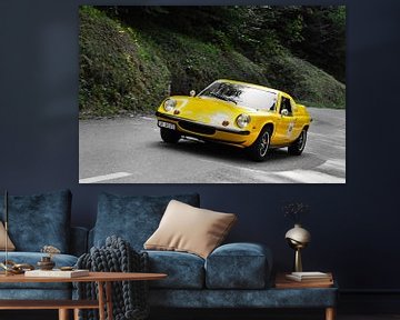 Lotus Europa ART Foto   Eggberg Klassik von Ingo Laue