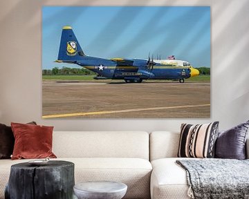 Blue Angels Lockheed C-130J Hercules "Fat Albert". by Jaap van den Berg