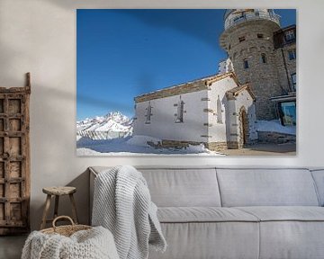 Zermatt - The "Bernard of Aosta" Chapel on the Gornergrat by t.ART