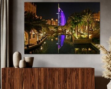 Burj Al Arab at night van ManSch