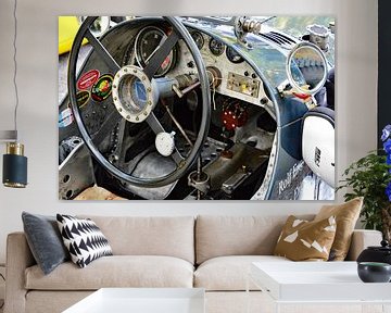 Classic Car Racing Cockpit - am Berg Eggberg Klassik 2019 -... van Ingo Laue