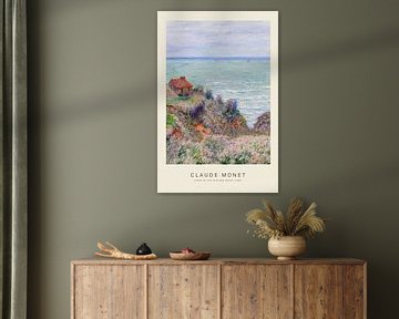 Die Hütte der Zollwache - Claude Monet von Nook Vintage Prints