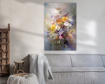 Still life of wildflowers by Imagine