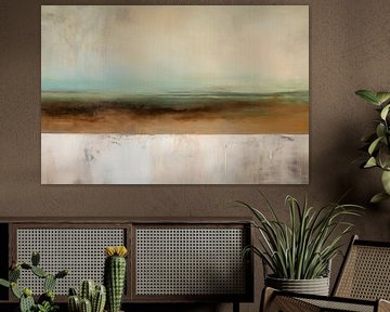 Betoverend Abstract Aards Panorama van Maarten Knops