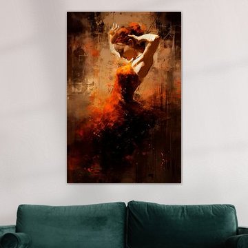 The Dance. Fiery Passion in Motion