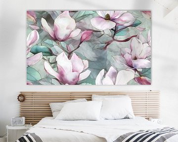 Magnolia Abstract van Jacky
