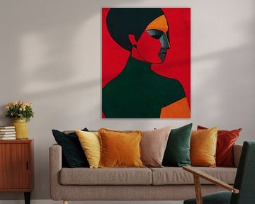 Abstract portrait of a woman 3