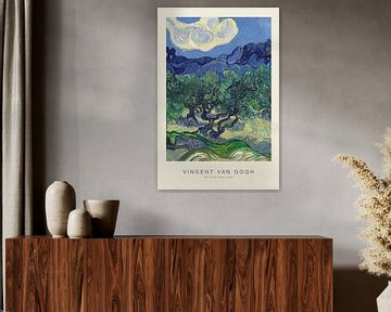 De olijfbomen - Vincent van Gogh van Nook Vintage Prints