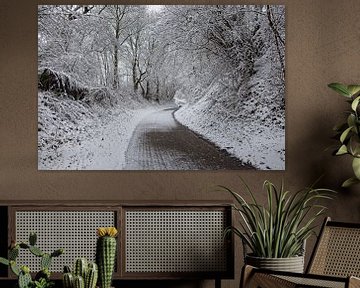 Ein Hauch von Winter @ Dikkebuiksweg in Wijlre von Rob Boon