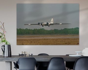 Bijna geland: NASA Martin WB-57F Canberra. van Jaap van den Berg