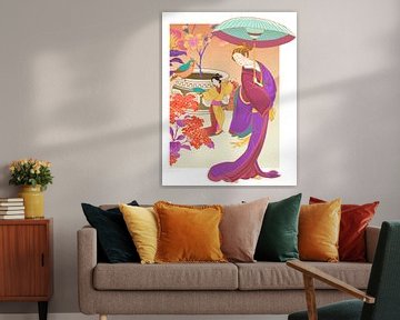 Colourful Japan - a Collage van Marja van den Hurk