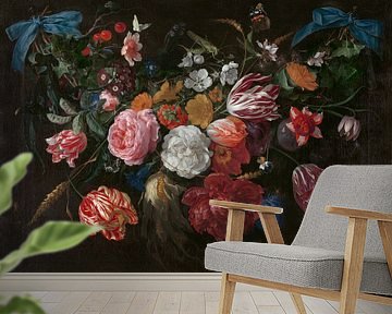 Bloemen en insecten, Jan Davidsz. de Heem.